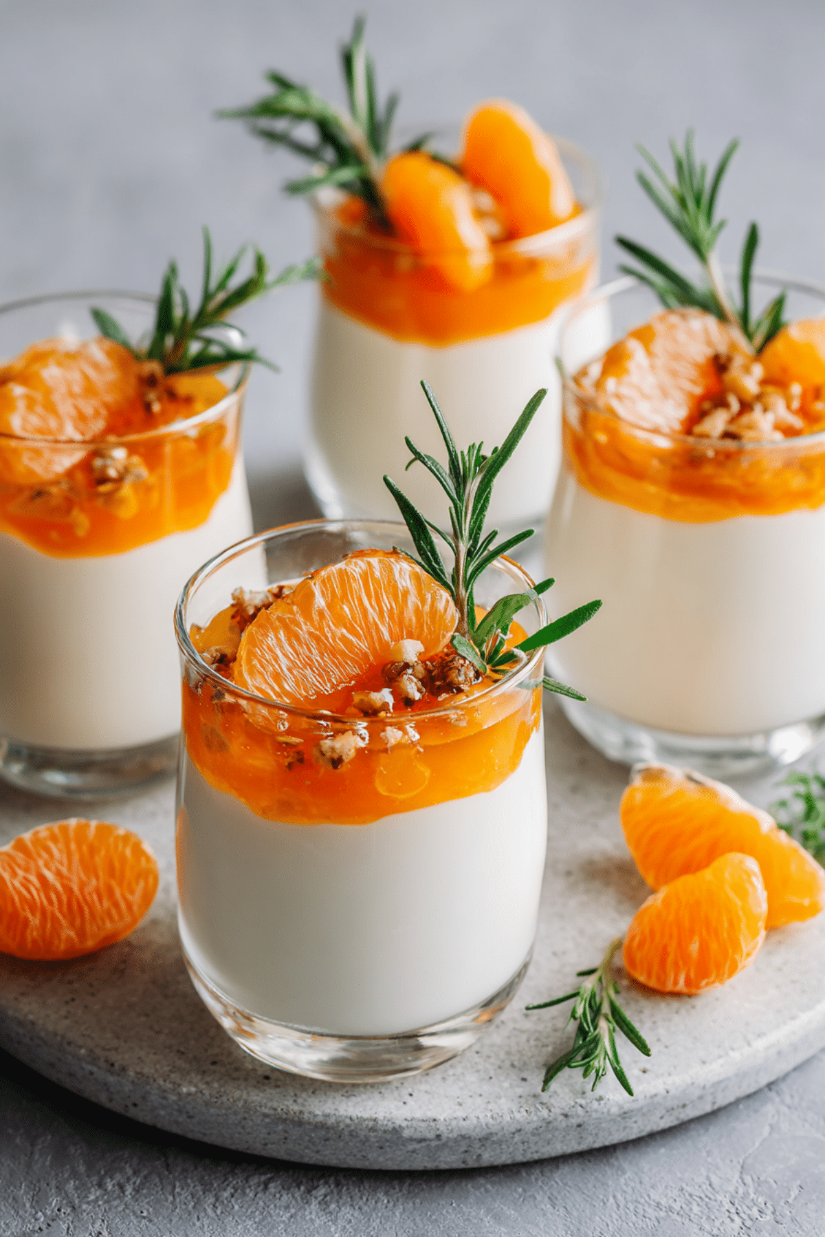 Mandarin Panna Cotta