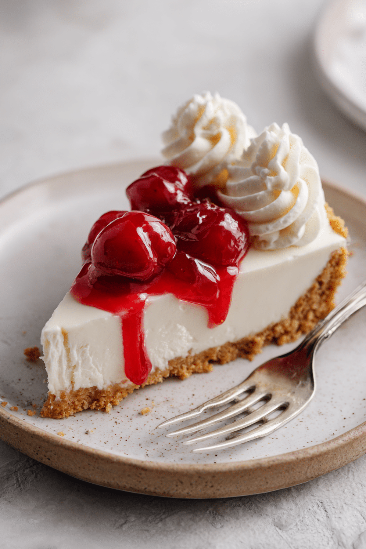 No-Bake Cherry Cheesecakes