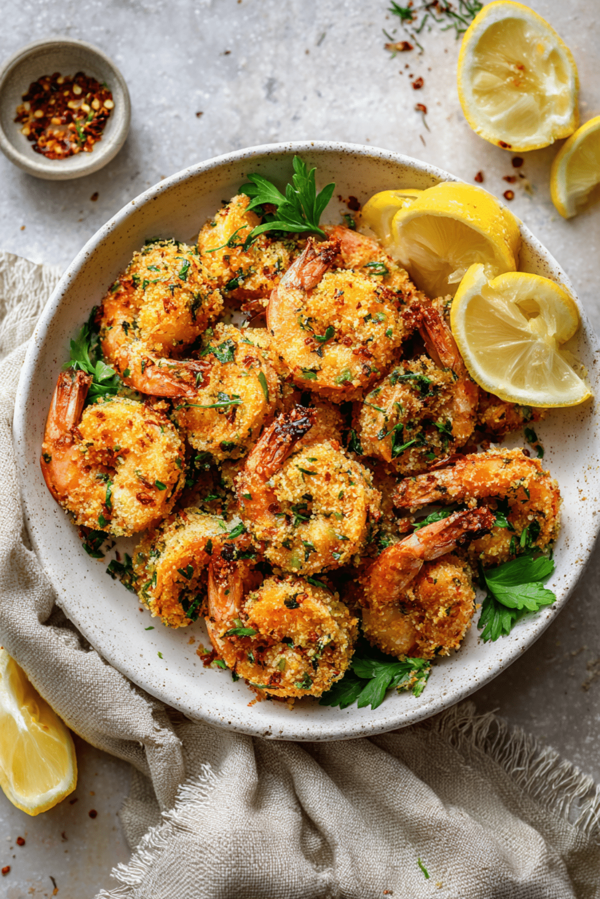 Spicy Cajun Prawns