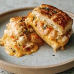 Shrimp and Crab Nacho Biscuit Melts