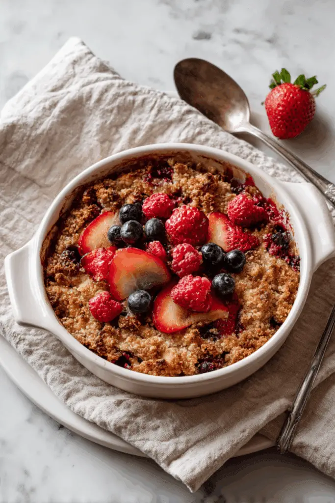 Quinoa Berry Bake