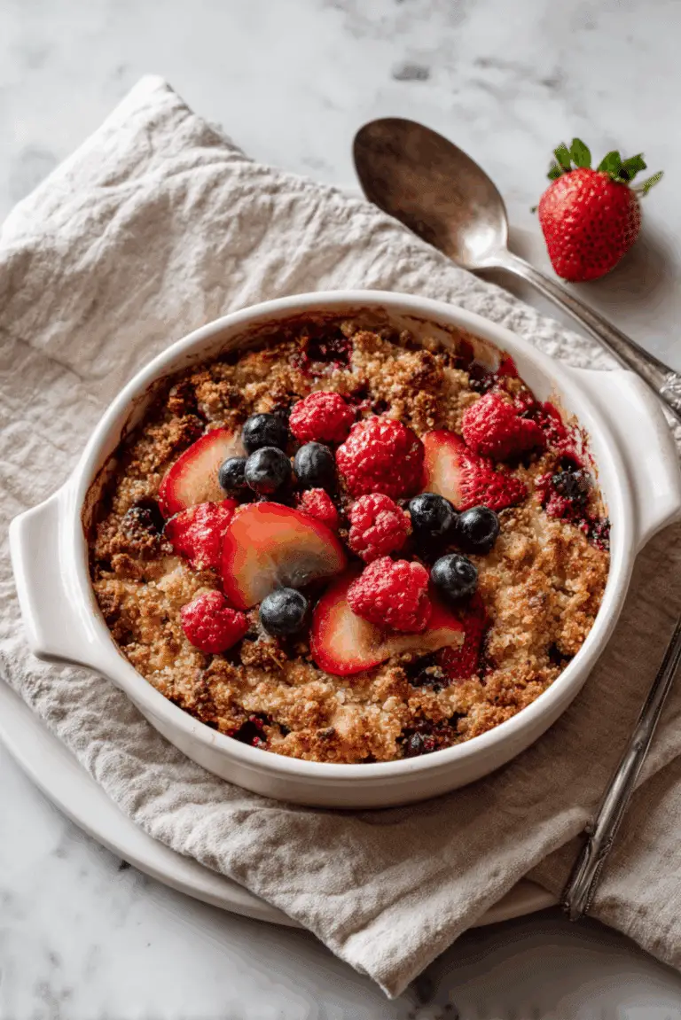 Quinoa Berry Bake