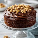 Chocolate Walnut Cake
