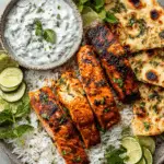 Garlic Butter Tandoori Salmon