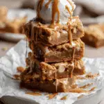 White Chocolate Biscoff Blondies