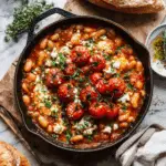 Greek Baked Butter Beans - Gigantes Plaki