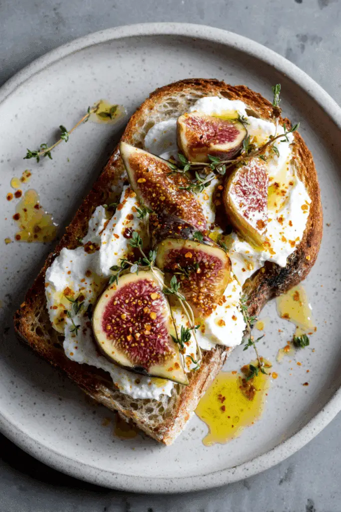 Fig & Burrata Toast