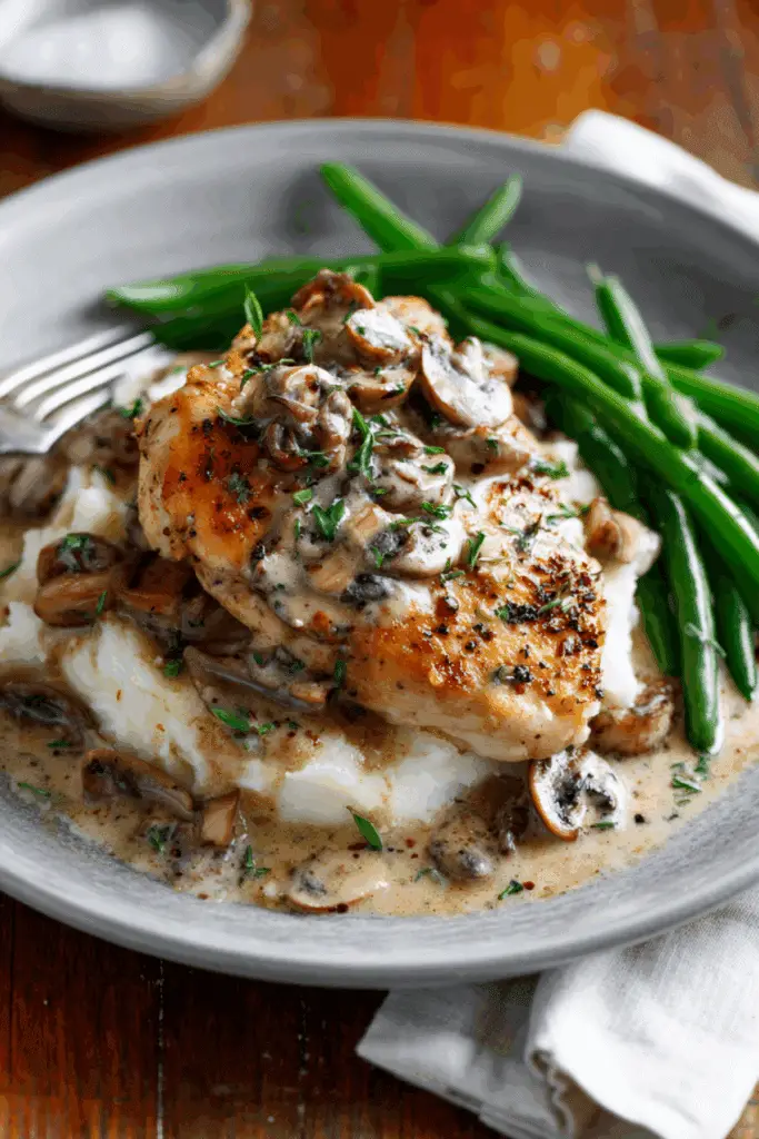 Creamy Mushroom Chicken