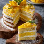 Mango Mousse Cake