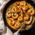 Creamy Garlic Paprika Shrimp Skillet
