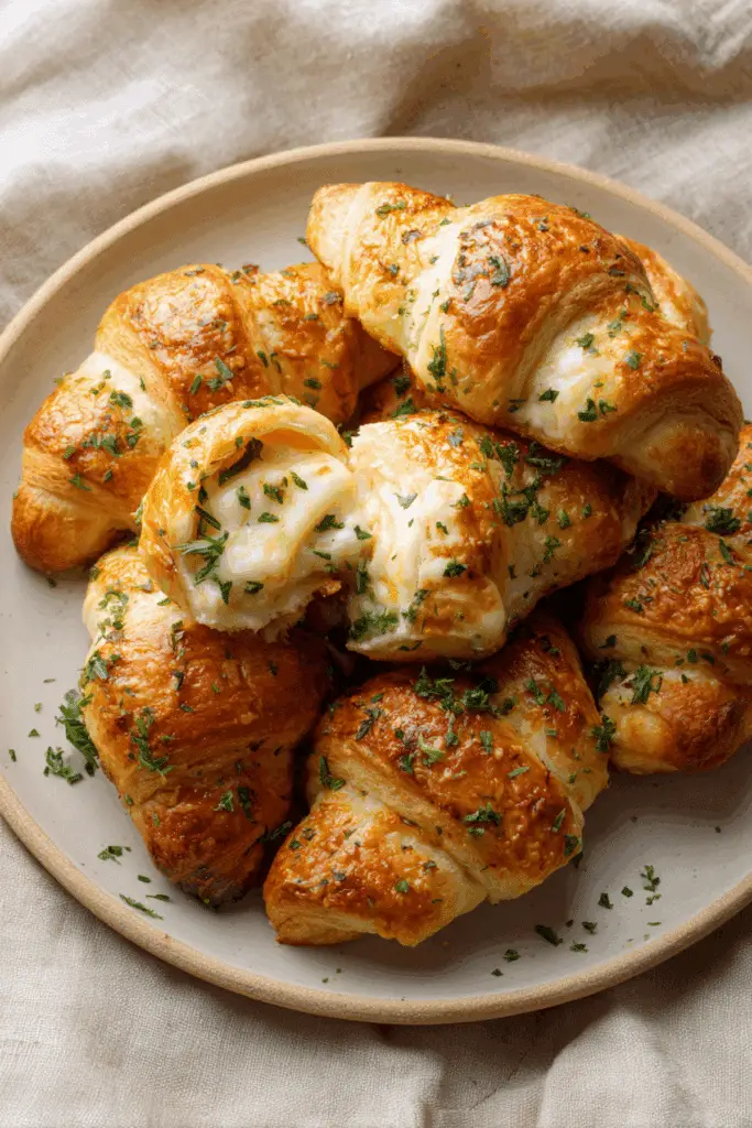 Chicken Stuffed Crescent Rolls