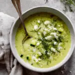 Roasted Zucchini Soup