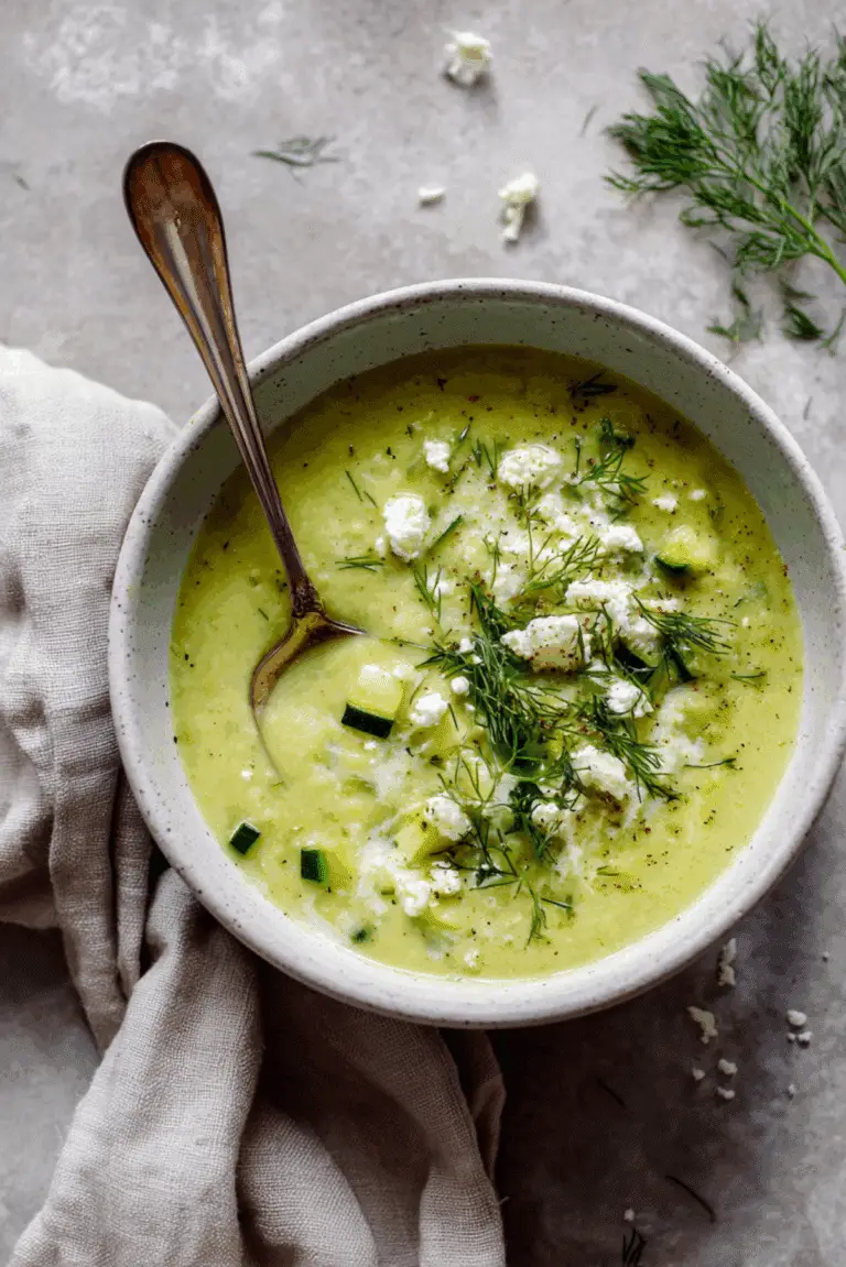 Roasted Zucchini Soup