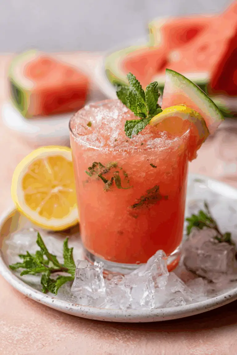 Watermelon Mint Lemonade Refresher