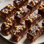 Chocolate Ganache Cornflake Bars