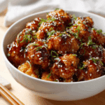 Sticky Sesame Cauliflower