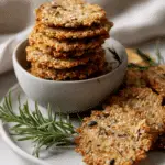 Seeded Crackers with Rosemary