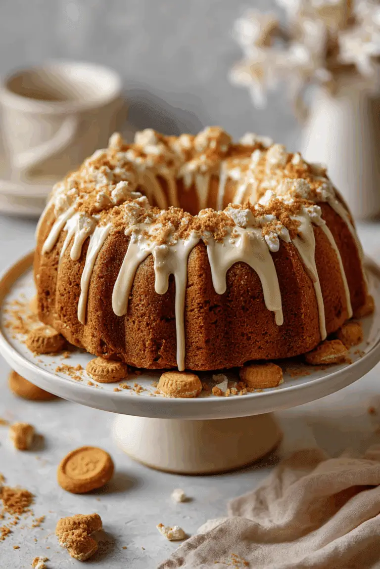 Biscoff Bundt Cake
