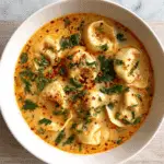 Cheese Tortellini Soup