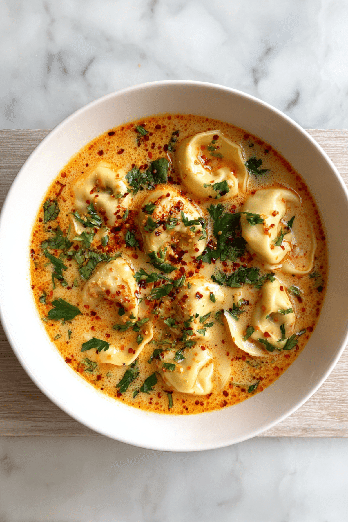 Cheese Tortellini Soup