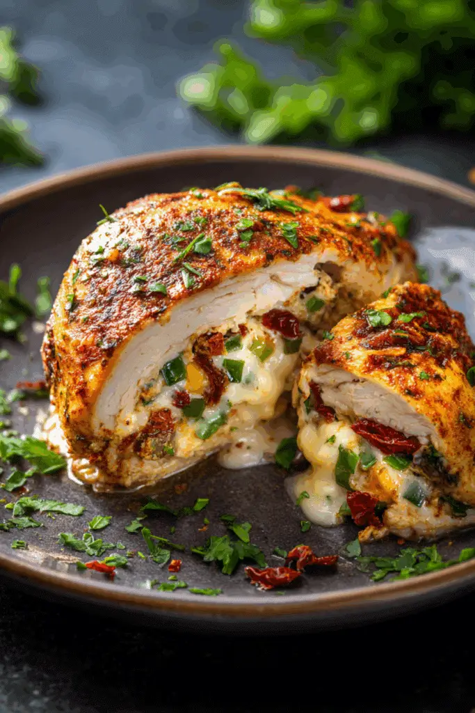 Cajun Stuffed Chicken