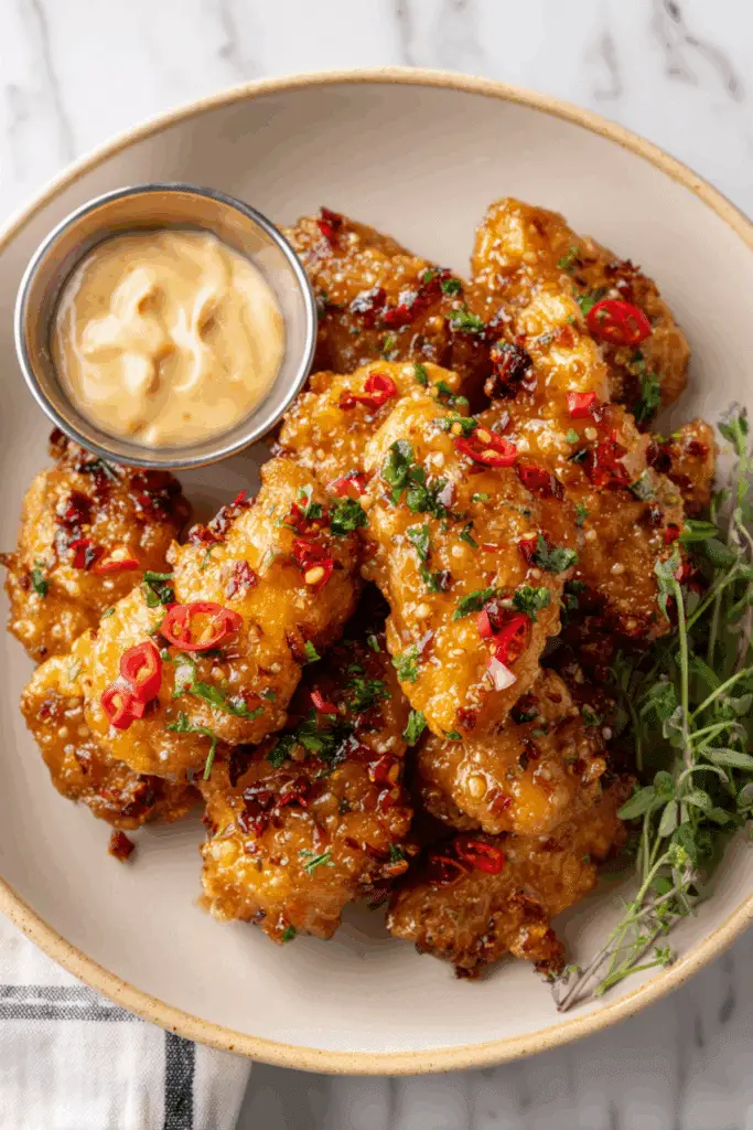 Hot Honey Garlic Tenders