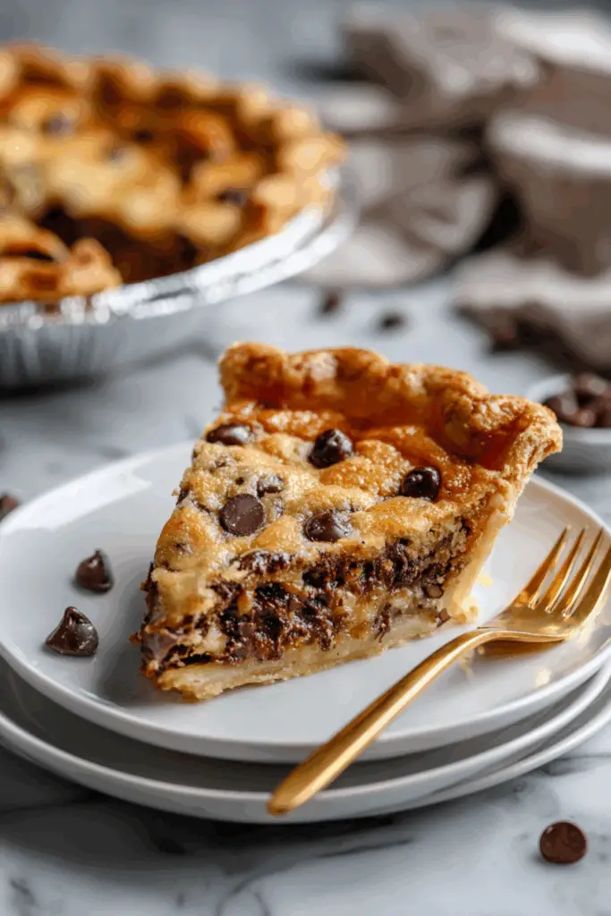 Chocolate Chip Cookie Pie