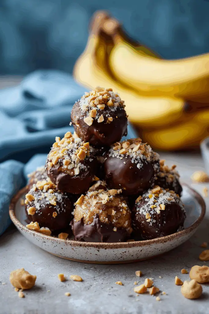 Banana Peanut Butter Balls