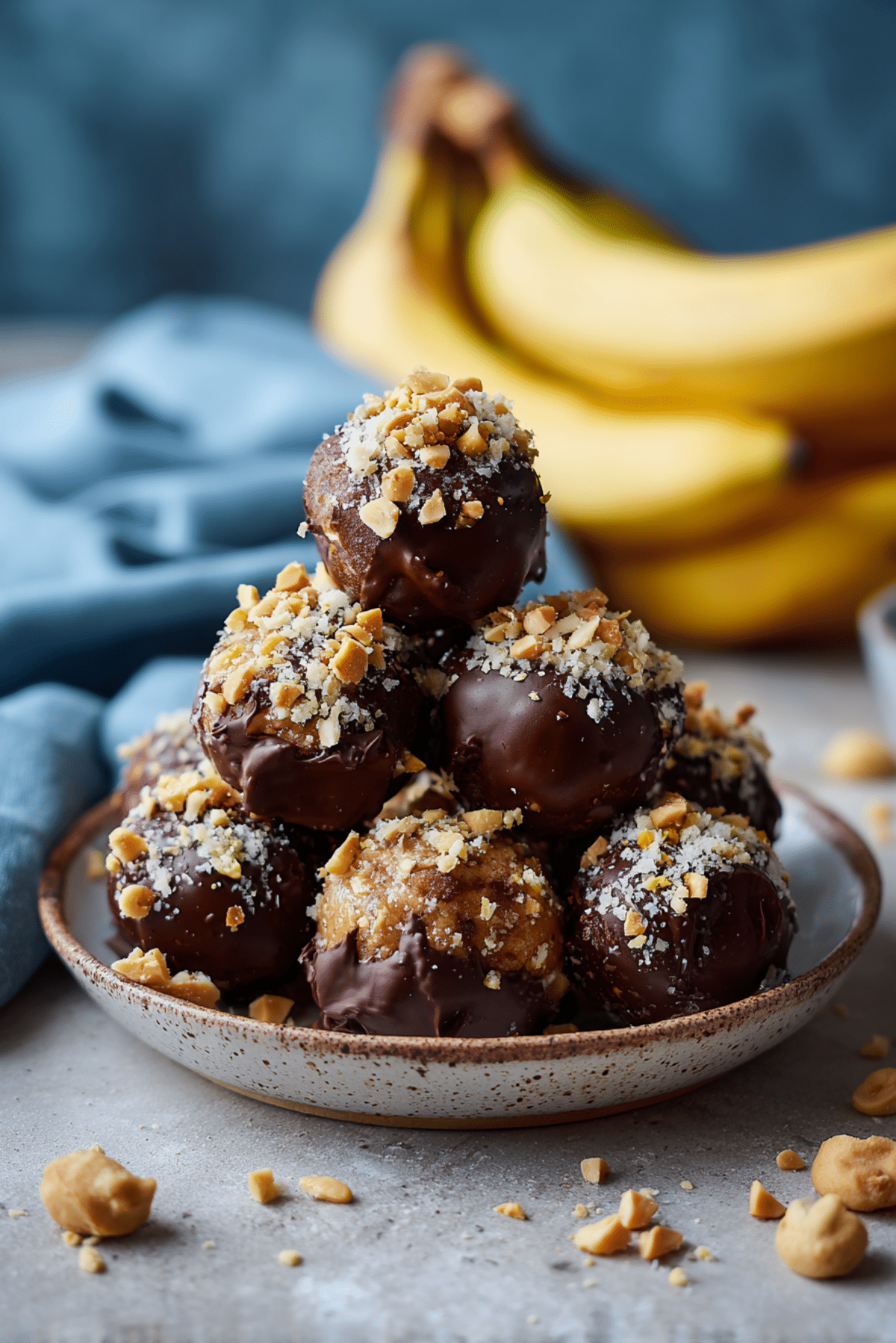 Banana Peanut Butter Balls
