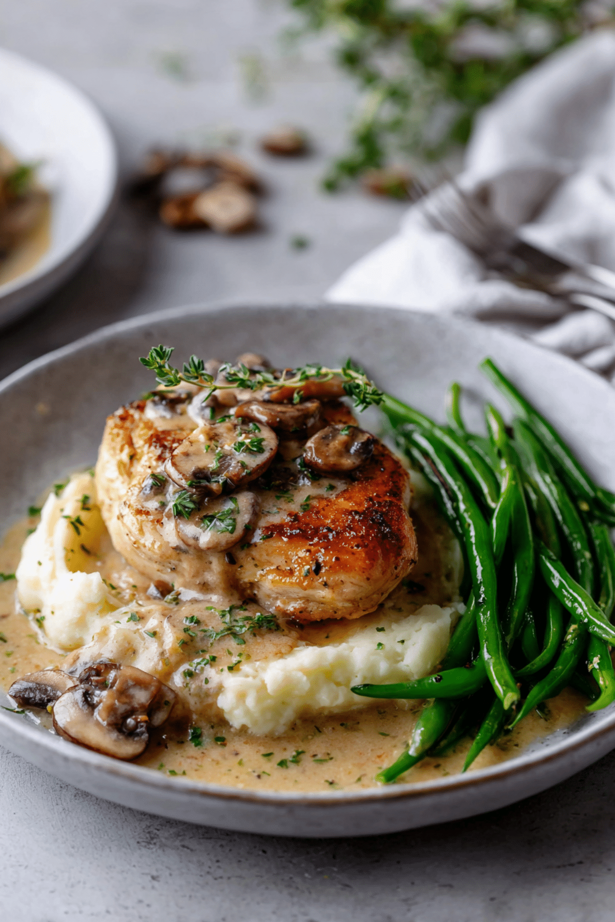 Creamy Mushroom Chicken
