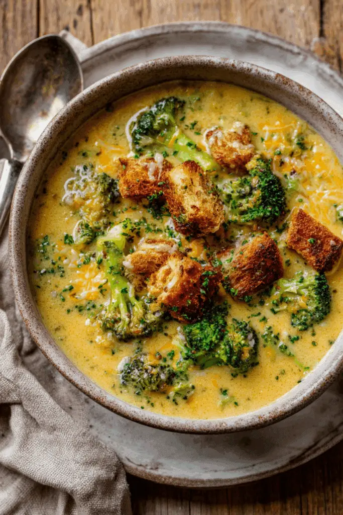Broccoli Cheddar Soup