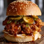 Hot Honey Chicken Sliders
