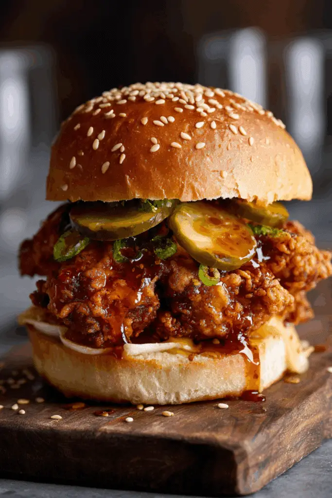 Hot Honey Chicken Sliders