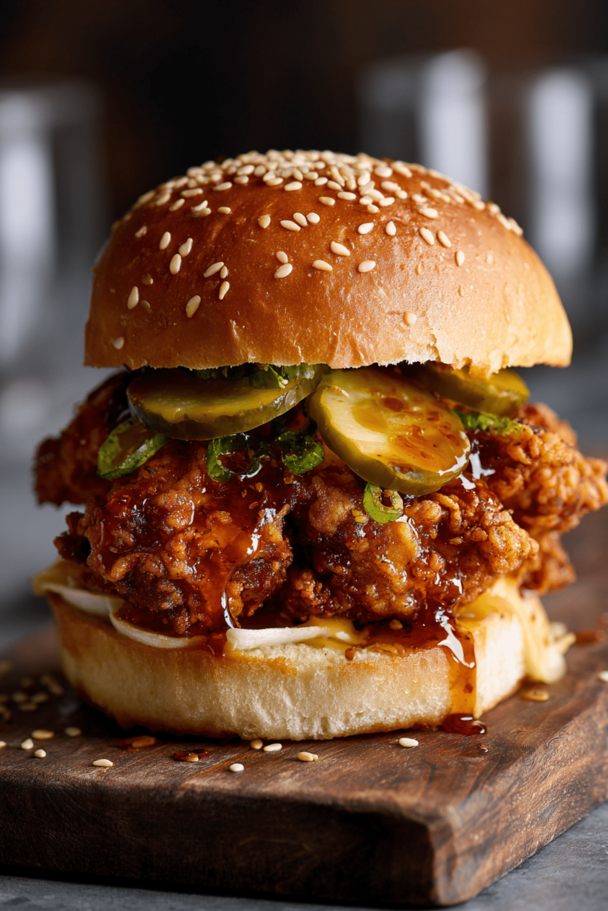 Hot Honey Chicken Sliders