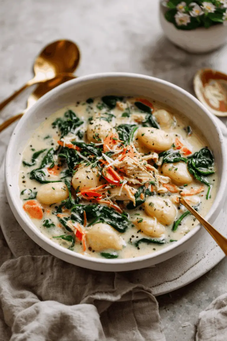 Copycat Chicken Gnocchi Soup