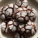 Irresistible Winter Crinkle Cookies