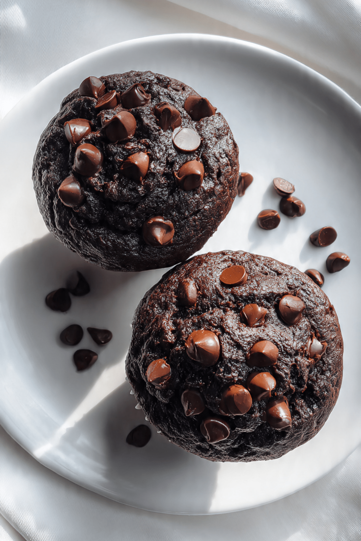 Double Chocolate Chip Muffins