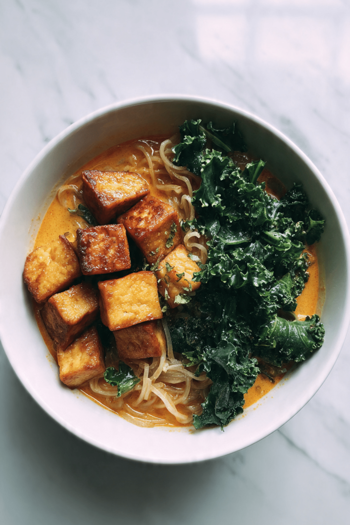 Vegan Thai Red Curry Ramen
