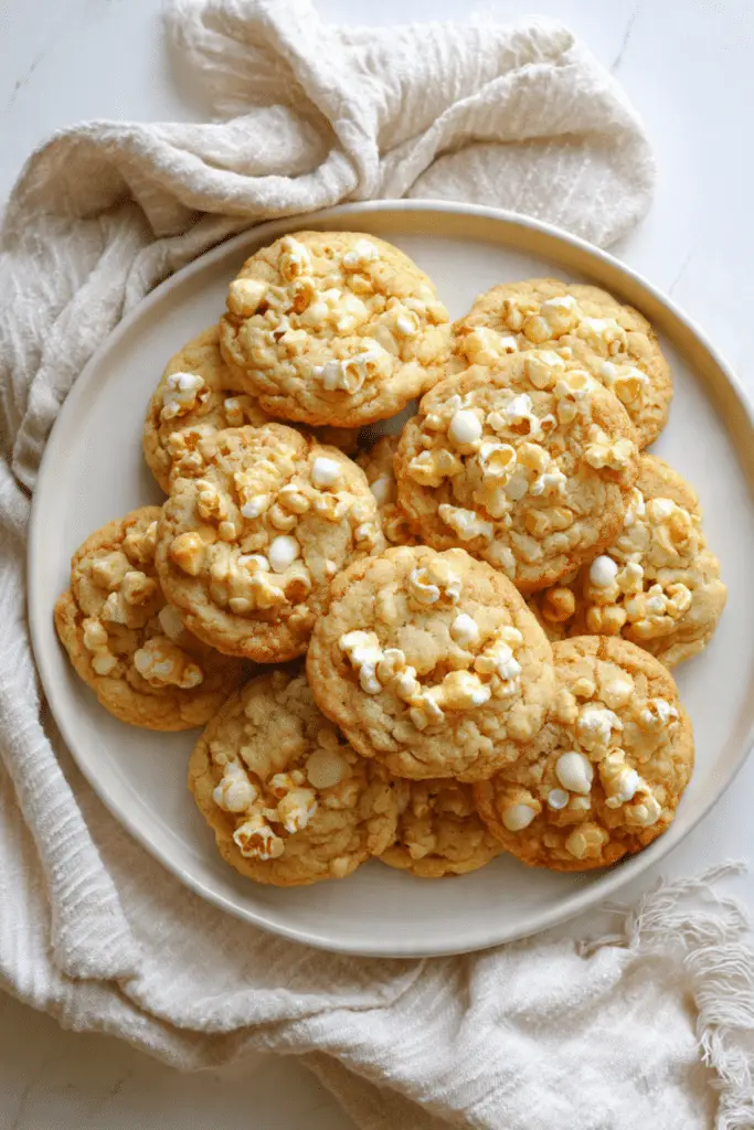 Buttered Popcorn Cookies