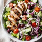 Greek Inspired Pita Crunch Chicken Salad