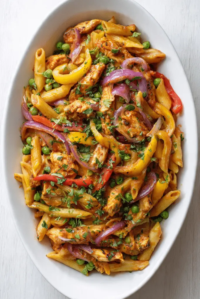 Honey Chipotle Chicken Pasta Bake