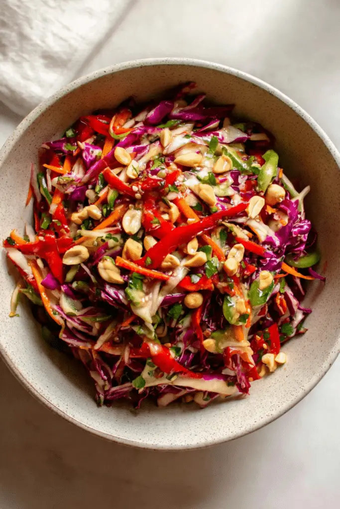 Poolside Sesame Slaw