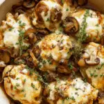 ONE PAN FRENCH ONION CHICKEN & MUSHROOMS