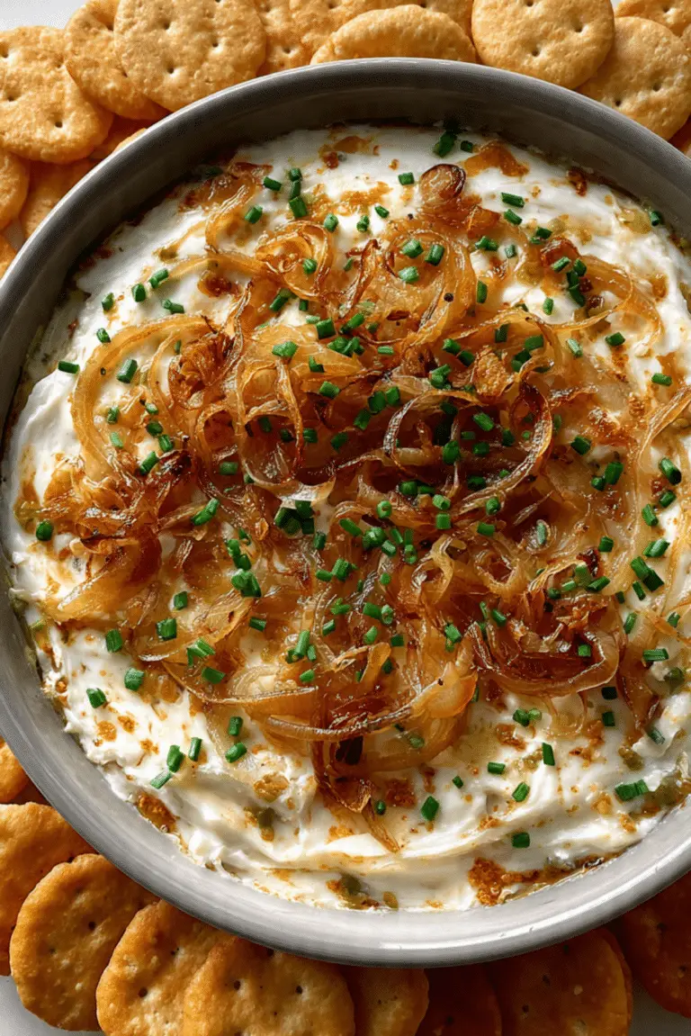 Caramelized Onion Dip