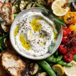 Summer Ricotta with Grilled Vegetables