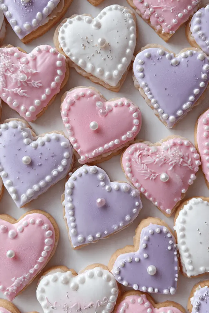 Valentine Sugar Plum Fairy Cookies
