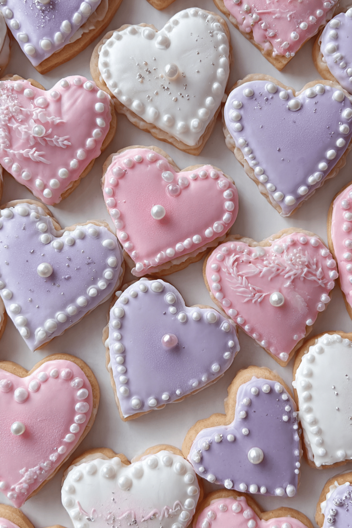 Valentine Sugar Plum Fairy Cookies