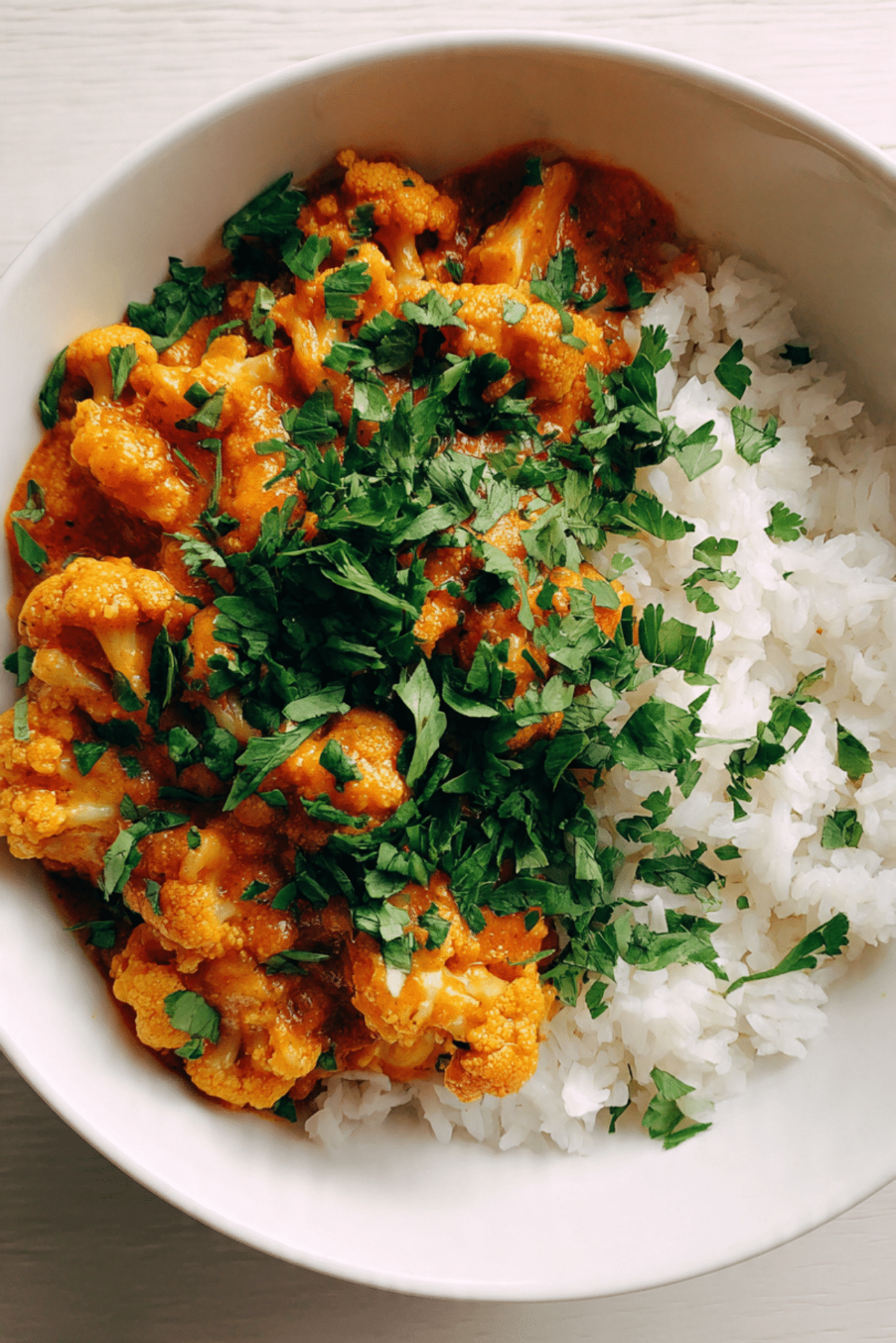 Instant Pot Cauliflower Curry