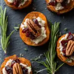 Irresistible Sweet Potato & Cranberry Bites