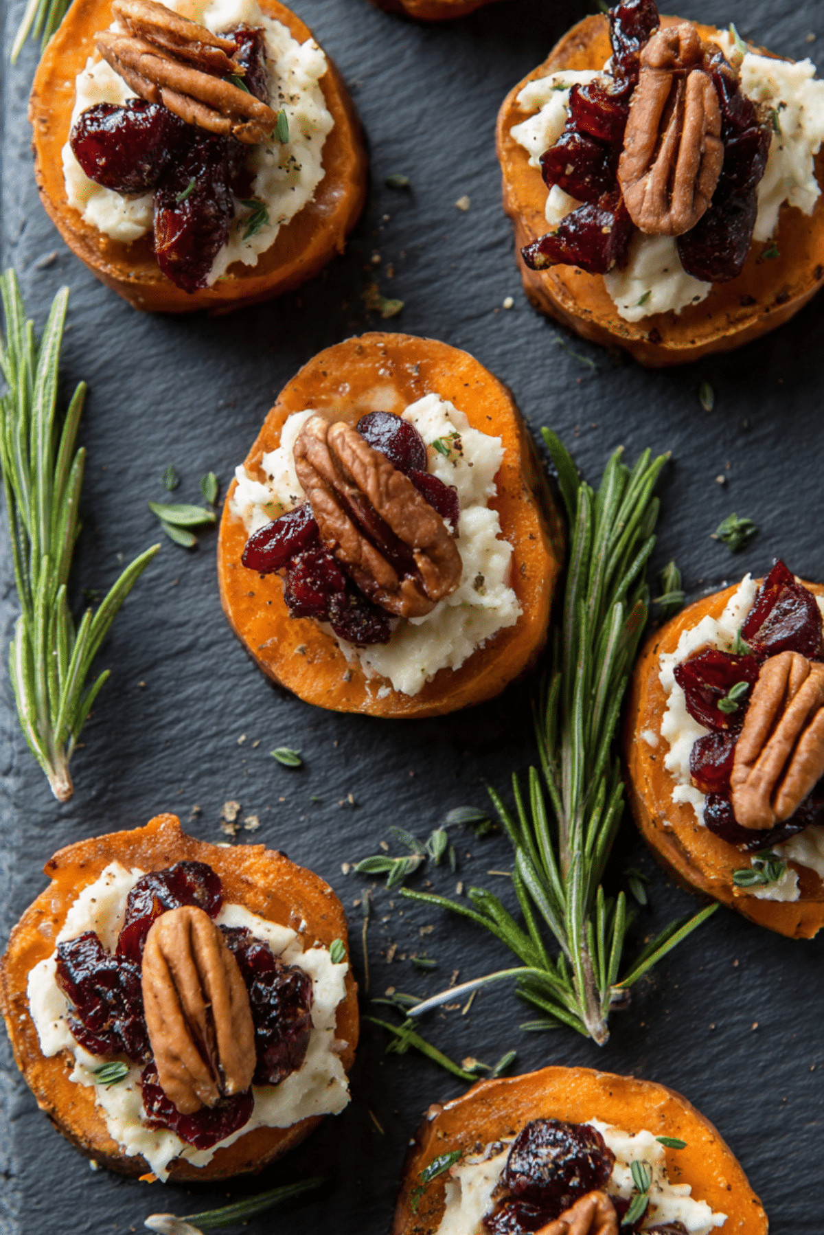 Irresistible Sweet Potato & Cranberry Bites